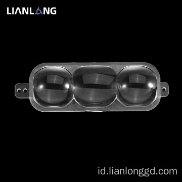 LED lensa lampu listrik plastik